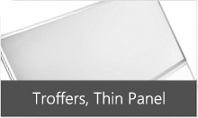 Indoor Thin Panel Troffer lighting