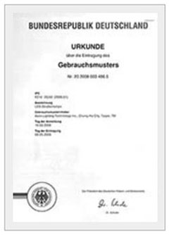 Germany patent Street light